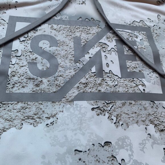 SHE Outdoor Women’s Large Tundra Camo Hoodie – Fleece Lined Hunting Pullover - Picture 3 of 8